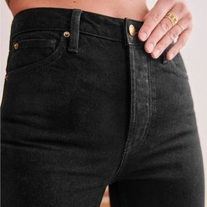 Sézane Brut Sexy Denim Black Size 30